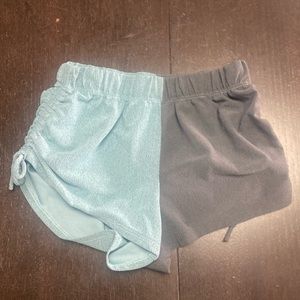 Five Dancewear Dual-Toned Shorts Blue